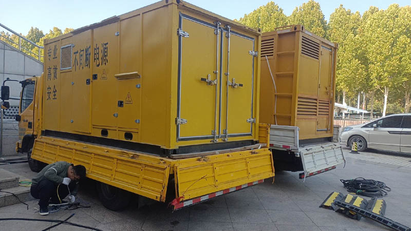 水城柴油发电机组和UPS电源配合使用时的注意事项